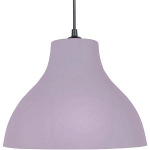 Tosel  Lustres, suspensions et plafonniers Suspension dôme métal mauve