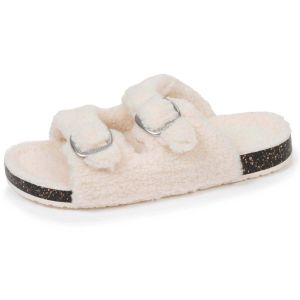Isotoner  Chaussons Chaussons sandales Femme Ivoire