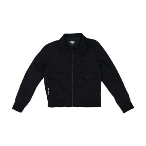 Karl Lagerfeld  Manteau enfant Bombers  - Noir - 8 ans - Tr&egrave;s bon &eacute;tat
