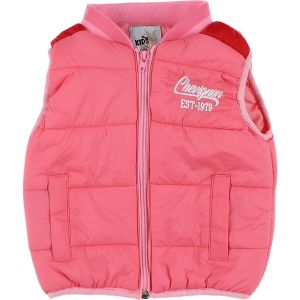 Nr  Doudounes enfants Doudoune sans manche rose