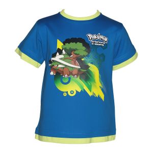 Sun City  T-shirt T-shirt Pok&eacute;mon bleu 3 ans
