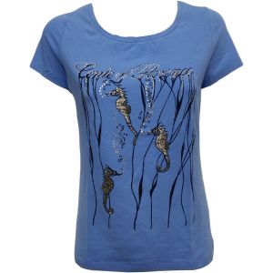 T-shirt Conte Of Florence 04AA5H - Couleur IT M - Taille Bleu