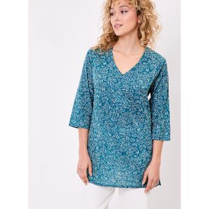 La Fiancee Du Mekong  Tunique Tunique femme voile de coton bio LAURIE