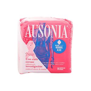 Ausonia  Accessoires corps Serviettes Normales Avec Ailes