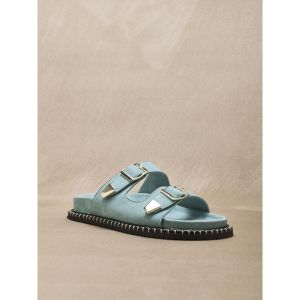 Pediconfort  Mules Mules cuir velours ouverture totale