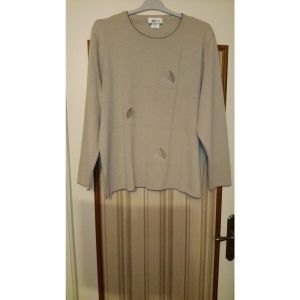 Pull Afibel Pull Afibel - Couleur FR 52 - Taille Beige