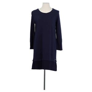 Des Petits Hauts  Robe courte Robe en coton marine