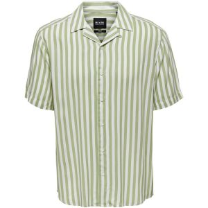 Only & Sons   Chemise ONSWAYNE LIFE SS CHEMISE EN VISCOSE NOOS - 22013267