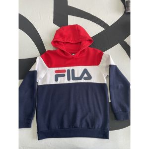 Sweat-shirt enfant Fila Sweat à capuche Fila - Couleur 14 ans - Taille Bleu