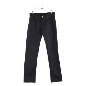 Versace  Jeans Jean droit en coton noir