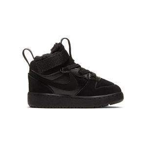 Baskets montantes enfant Nike Court Borough Mid 2 PS - Couleur 23 1/2 - Taille Noir