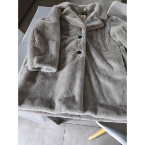 Zara  Manteau Manteau fausse fourrure ZARA
