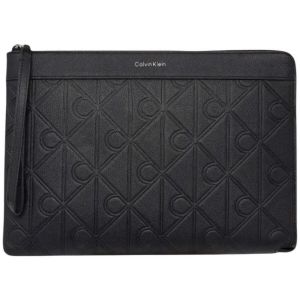 Calvin Klein Jeans  Sacoche XL EMBLEM AOP EMBOSS MEDIUM ZIP LV04D1180G