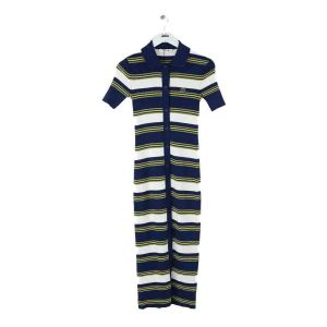 Lacoste  Robe Robe en coton bleue