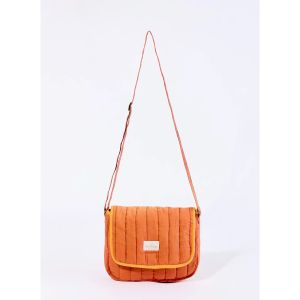 La Fiancee Du Mekong  Sac Bandouliere Petit sac besace matelass&eacute; coton TACOTA