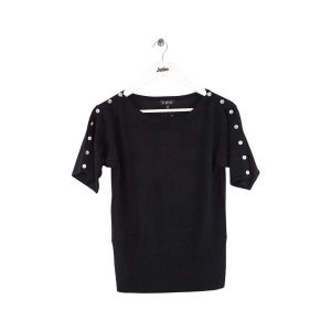 Claudie Pierlot  Blouses Top en laine noir