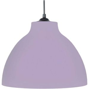 Tosel  Lustres, suspensions et plafonniers Suspension dôme métal mauve