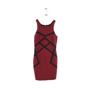 Maje  Robe courte Robe bordeaux