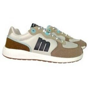 MTNG  Baskets basses Chaussure femme beige respectueuse MUSTANG 60857