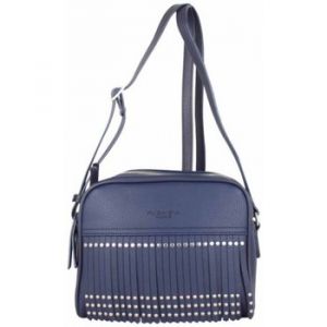 Fuchsia  Sac à main Sac trotteur  Mumbai frange / déco cloutée Marine