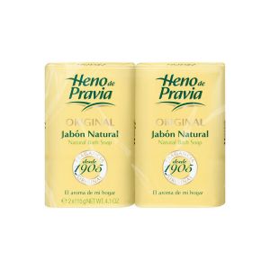 Heno De Pravia  Produits bains Savon Naturel  Original, Pack De 2 X