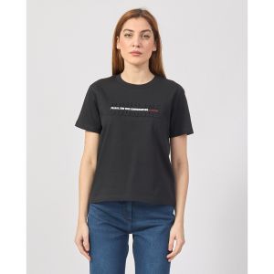 Patrizia Pepe  T-shirt T-shirt ras du cou  avec imprimé sur le devant