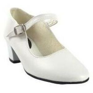 Bienve  Chaussures Chaussure de flamenco  à brides blanches
