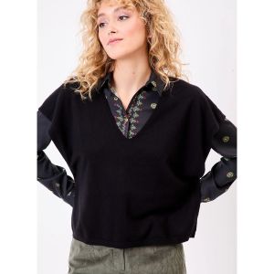 La Fiancee Du Mekong  Pull Pull maille sans manche SATINKA