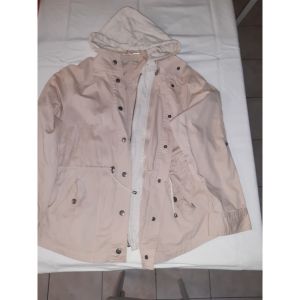 Parka Elora Veste légère à capuche amovible - Couleur FR 40 - Taille Beige