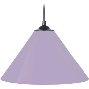 Tosel  Lustres, suspensions et plafonniers Suspension conique métal mauve