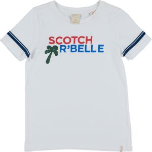 Scotch & Soda  T-shirt enfant T-Shirt blanc