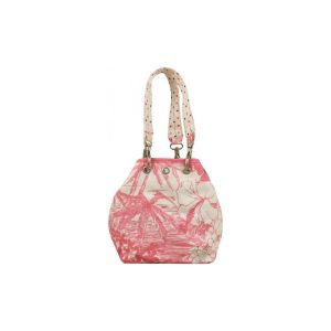 Sac à main Roxy NEUF DÉFAUTS Sac réversible QJWBA152 - Rose Fleur / Pois - Couleur Unique - Taille Multicolore