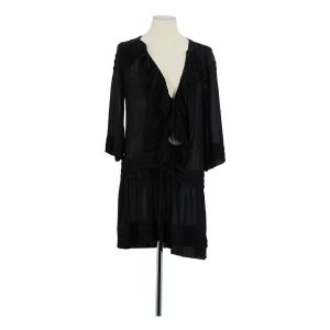 Barbara Bui  Robe courte Robe en soie noire