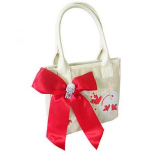 Lyo  Sac Bandouliere Petit sac shopping Kimmidoll beige Collection Satin