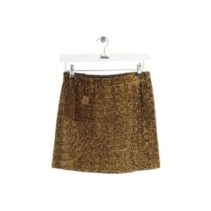 Claudie Pierlot  Jupes Mini jupe doré