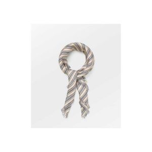 Beck Sondergaard  Echarpe Becksondergaard Strifilia Scarf Ecru
