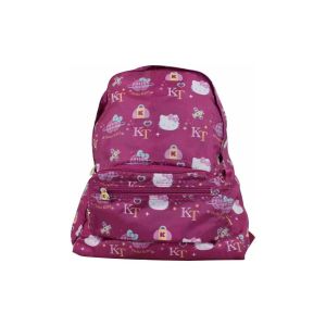 Hello Kitty  Sac à main Sac à dos  - Pliant souple / léger - Motif Violet