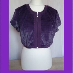 Gilet Riu Jacqueline Spencer neuf Jaqueline Riu T 44 - Couleur 44 - Taille Violet