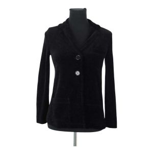 Sonia Rykiel  Veste Blazer en coton noir