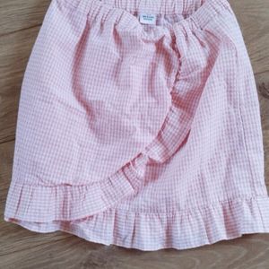 Tape à l'oeil   Jupes Jupe vichy rose et blanc Tape à l'oeil - 12 ans