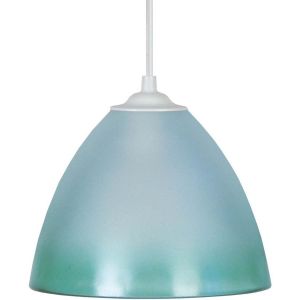 Tosel  Lustres, suspensions et plafonniers Suspension cloche verre satiné vert