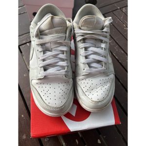 Nike  Baskets basses enfant Baskets dunck low grise et blanche 36,5