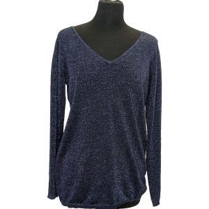 Jacqueline Riu  Pull Pull/Gilet  Taille 38 / M Bleu