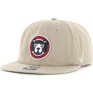 '47 Brand  Casquette 47 CAP MLB CHICAGO CUBS COOPERSTOWN WAYBACK CAPTAIN RL KHAKI