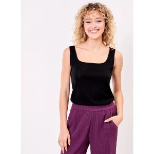 La Fiancee Du Mekong  Debardeur Débardeur fantaisie en coton bio COLOMBA