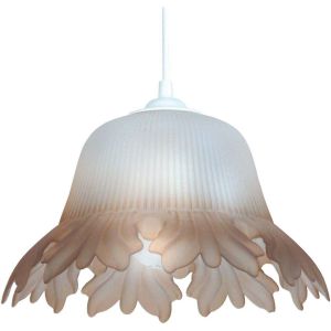 Tosel  Lustres, suspensions et plafonniers Suspension cloche verre marron