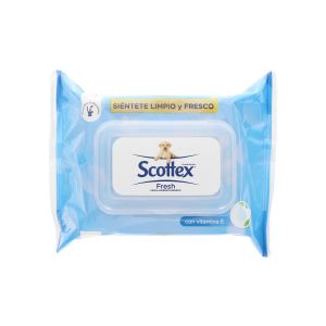 Scottex  Accessoires corps Papier Toilette Humide Original