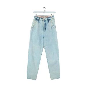 Manoush  Jeans Jean droit en coton bleu