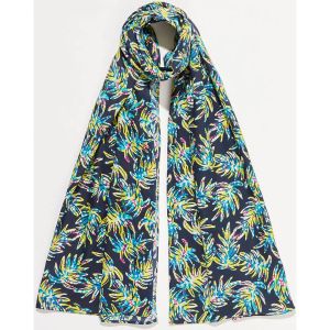 La Fiancee Du Mekong  Echarpe Grand foulard imprimé coton bio MARIEL