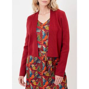 La Fiancee Du Mekong  Gilet Gilet court maille unie SAGAR